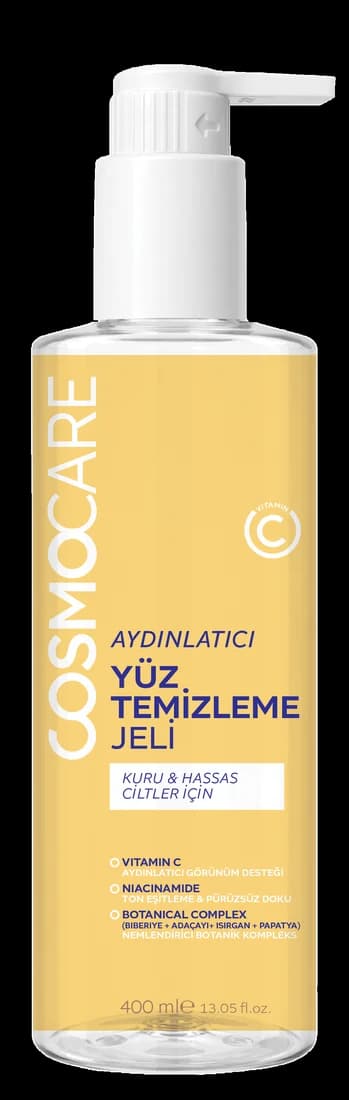 AYDINLATICI YÜZ TEMİZLEME JELİ